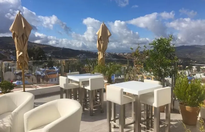 Terrasse de La Petite Chefchaouen