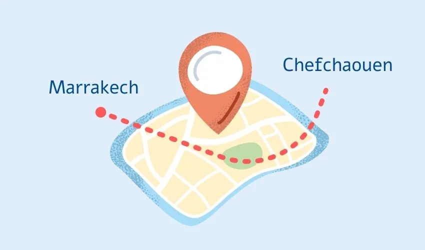 Comment se rendre de Marrakech à Chefchaouen